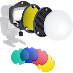 TRIOPO MagDome Color Filter Reflector Honeycomb Diffuser Ball Photo Accessories Kits TRIOPO MagDome Color Filter Reflector Honeycomb Diffuser Ball Photo Accessories Kits